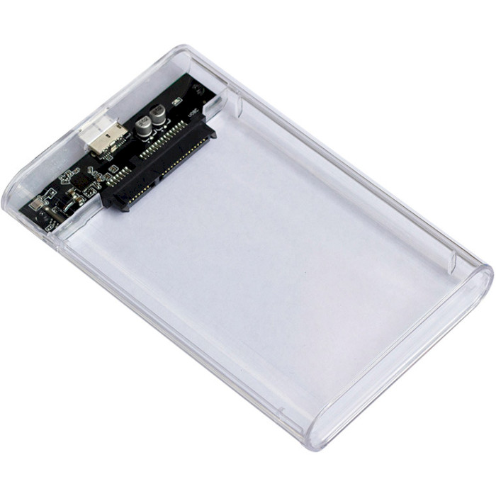 Кишеня зовнішня AGESTAR 3UB2P6 12.5mm/15mm 2.5" SATA to USB 3.2 Transparent