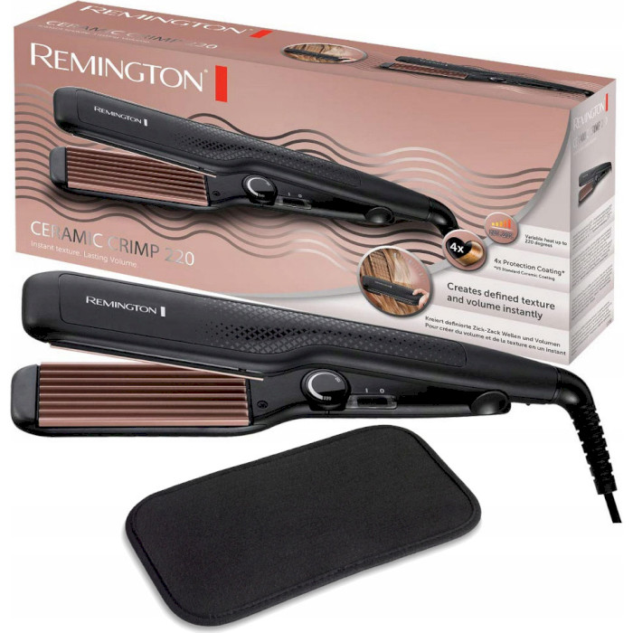 Щипці випрямляючi REMINGTON Ceramic Crimp 220 (S3580)