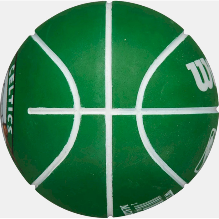 Міні-м'яч баскетбольний для дриблінгу WILSON NBA Dribbler Boston Celtics (WTB1100PDQBOS)