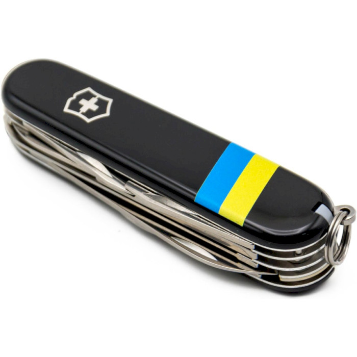 Швейцарський ніж VICTORINOX Huntsman Ukraine (VX13713.3_T1100U)