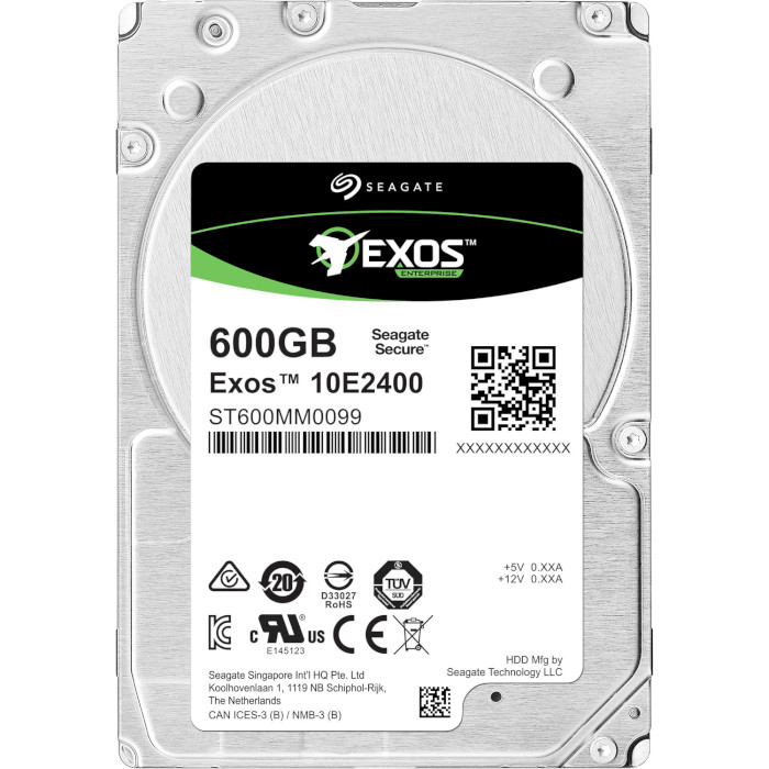 Жёсткий диск 2.5" SEAGATE Exos 10E2400 600GB SAS 10K (ST600MM0099)