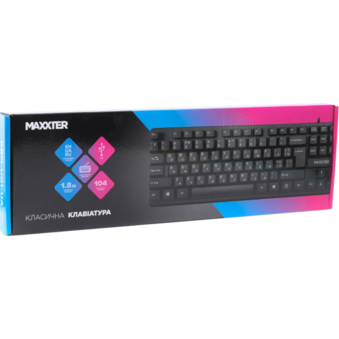 Клавиатура MAXXTER KBM-U01-UA