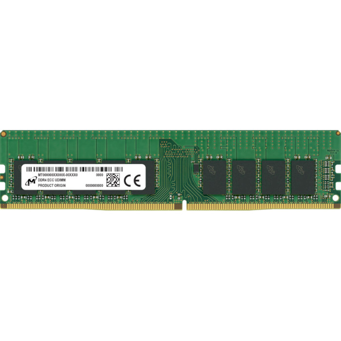 Модуль памяти DDR4 3200MHz 16GB MICRON ECC UDIMM (MTA9ASF2G72AZ-3G2R)