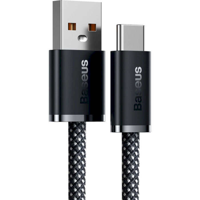 Кабель BASEUS Dynamic Series Fast Charging Data Cable USB to Type-C 100W 1м Slate Gray (CALD000616)