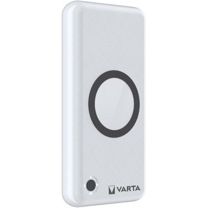 Повербанк з бездротовою зарядкою VARTA Wireless 20000mAh White (57909101111)