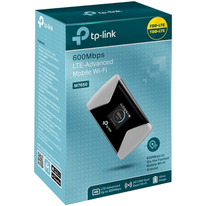 4G Wi-Fi роутер TP-LINK M7650