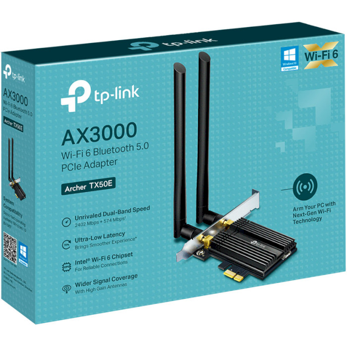 Wi-Fi адаптер TP-LINK Archer TX50E