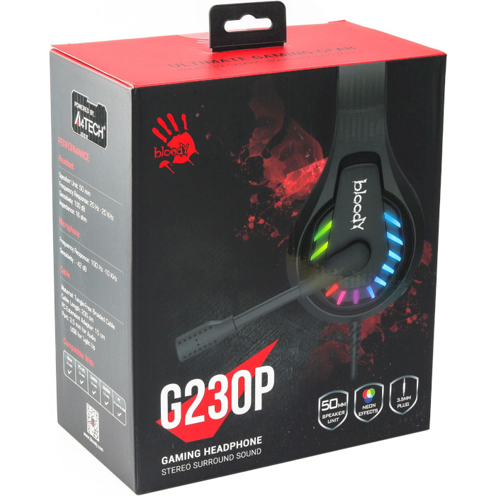 Навушники геймерскі A4-Tech BLOODY G230P