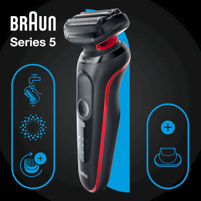 Електробритва BRAUN Series 5 51-R1200s Wet&Dry (6826902)