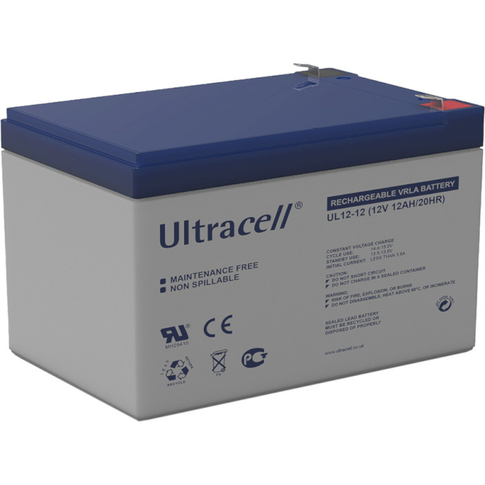 Аккумуляторная батарея ULTRACELL UL12-12 (12В, 12Ач)
