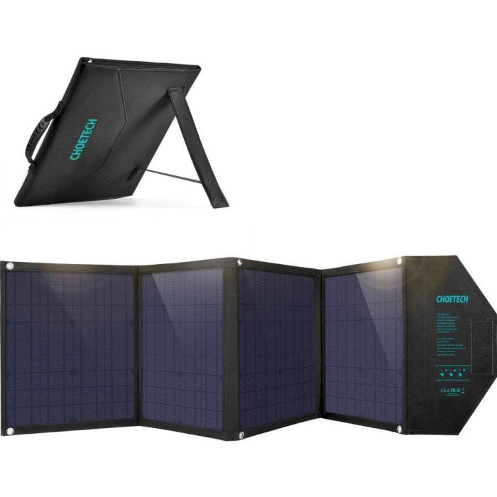 Портативна сонячна панель CHOETECH 80W (SC007)