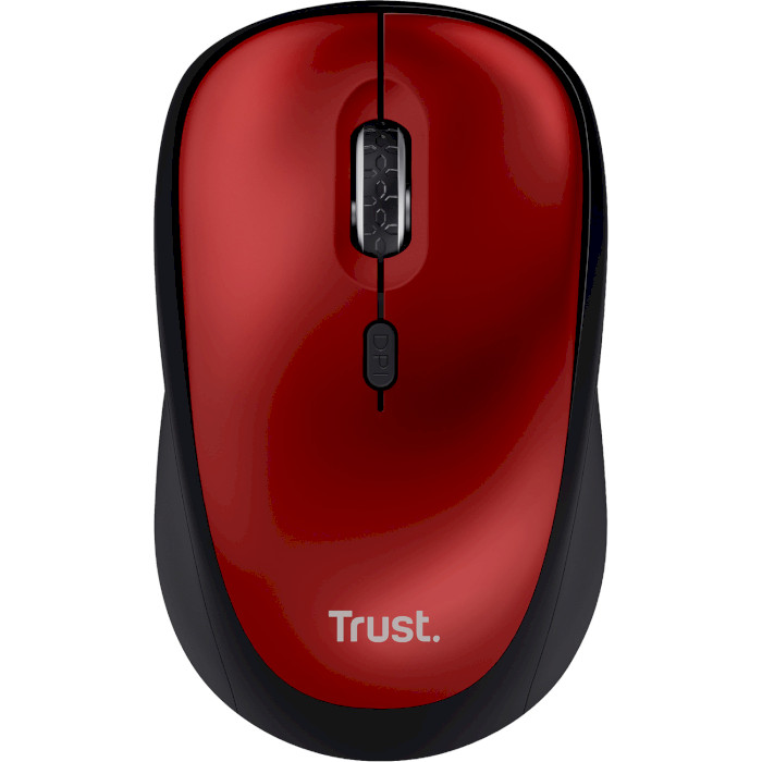 Мышь TRUST Yvi+ Silent Red (24550)