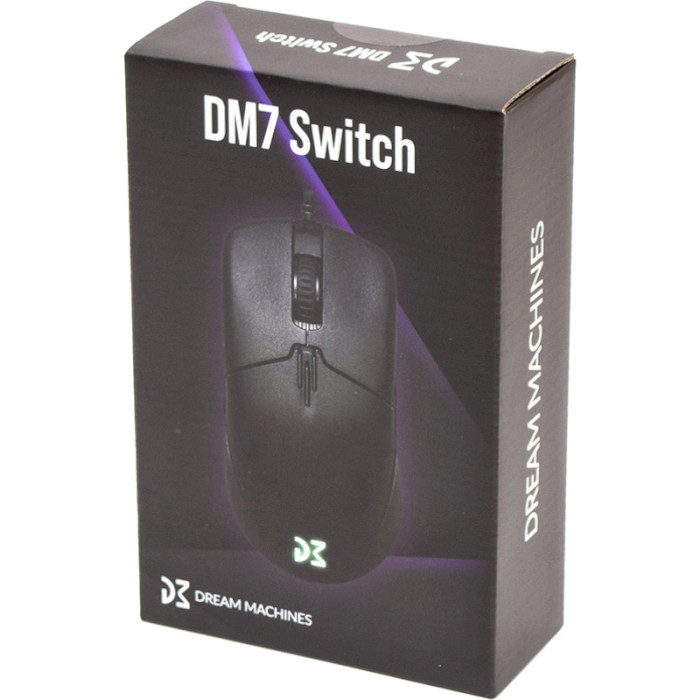 Мышь игровая DREAM MACHINES DM7 Switch Black