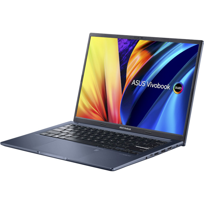 Ноутбук ASUS VivoBook 14X OLED X1403ZA Quiet Blue (X1403ZA-KM100W)
