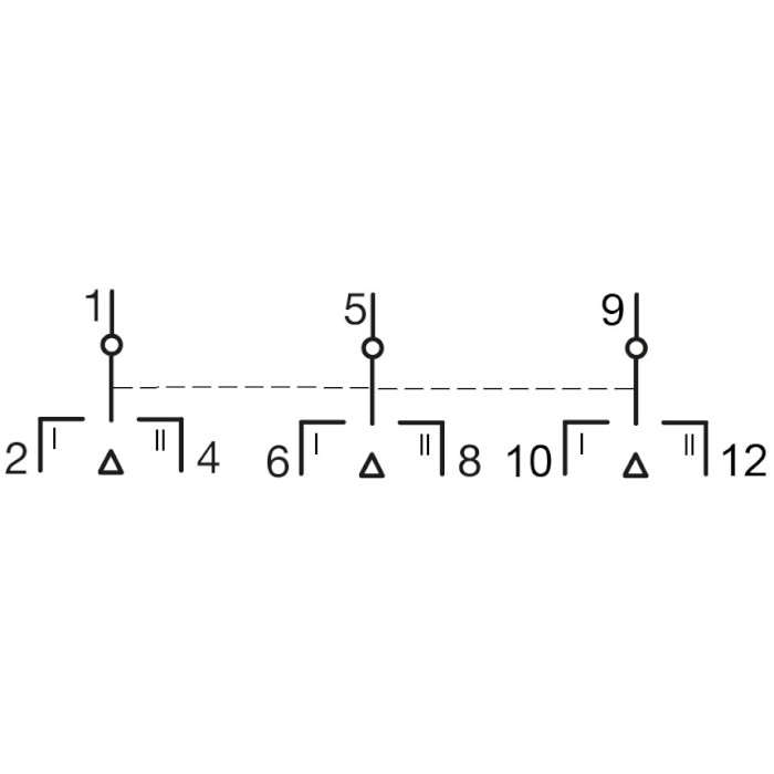 Перемикач введення резерву I-0-II HAGER SFT340 3p, 40А