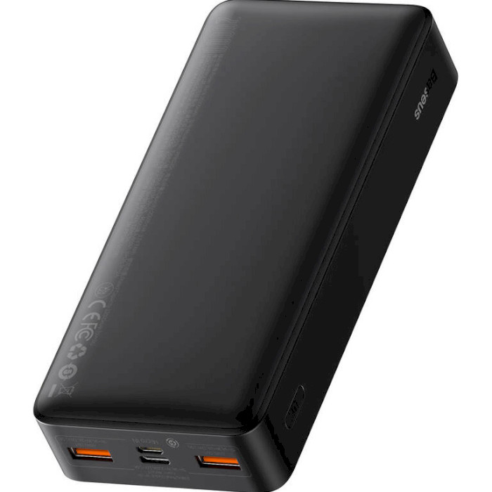 Повербанк BASEUS Bipow Digital Display Power Bank 20W Overseas Edition 20000mAh Black (PPBD050501)