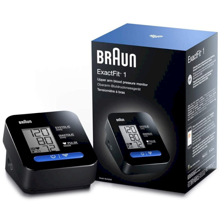 Тонометр BRAUN ExactFit 1 BUA5000 Black (BUA5000EUV1AM)