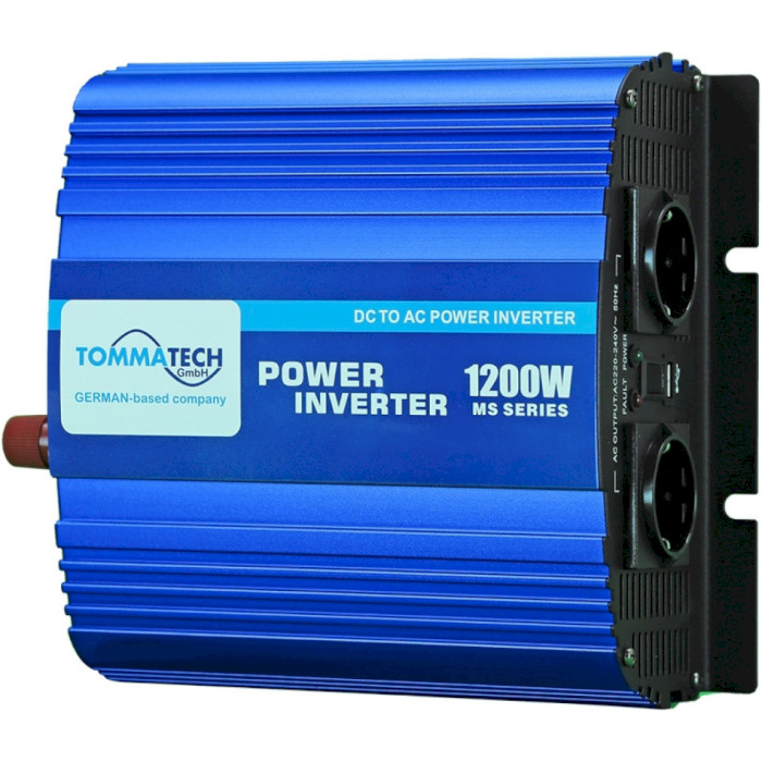 Інвертор напруги TOMMATECH MS-1200 12V/220V 1200W