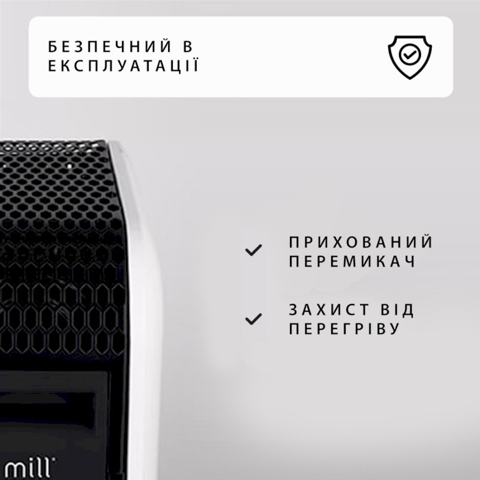 Масляний обігрівач MILL 1500W Wi-Fi (OIL1500WIFI3)