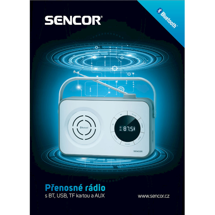 Радіоприймач SENCOR SRD 3200 B (35051694)