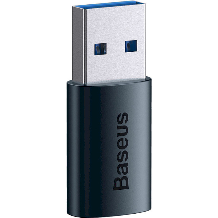 Адаптер OTG BASEUS Ingenuity Series Mini OTG Adaptor USB 3.1 to Type-C Blue (ZJJQ000103)