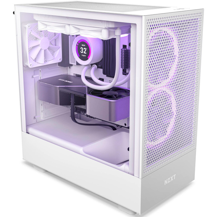 Корпус NZXT H5 Flow White (CC-H51FW-01)