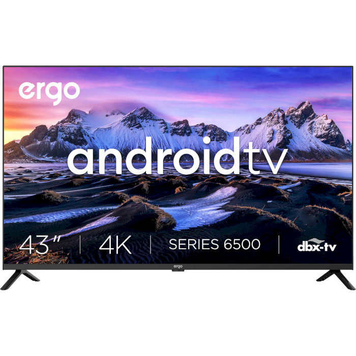 Телевизор ERGO 43" LED 4K 43GUS6500