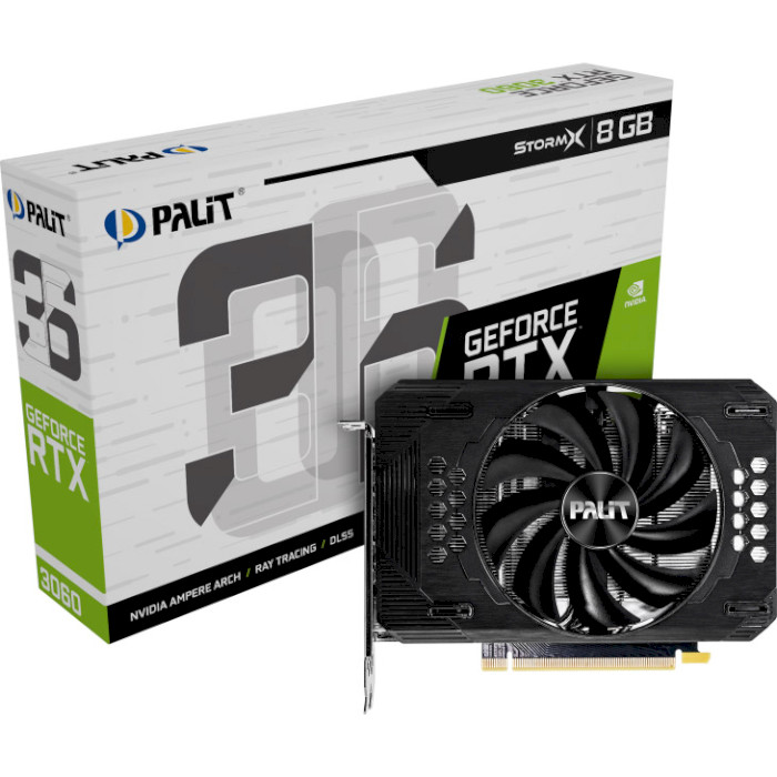 Відеокарта PALIT GeForce RTX 3060 StormX 8GB (NE63060019P1-190AF)
