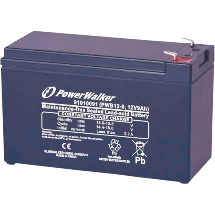 Акумуляторна батарея POWERWALKER PWB12-9 (12В, 9Агод)