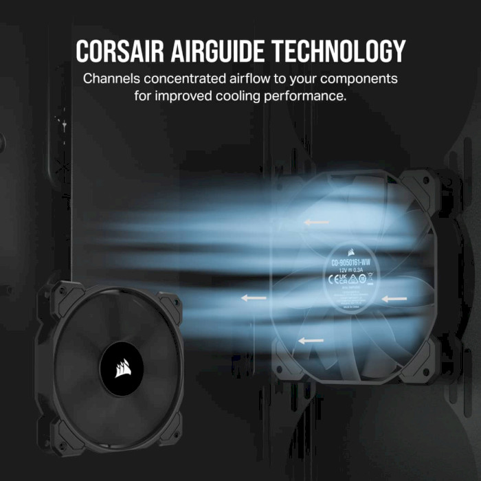 Вентилятор CORSAIR SP120 Elite Performance Static Pressure (CO-9050161-WW)