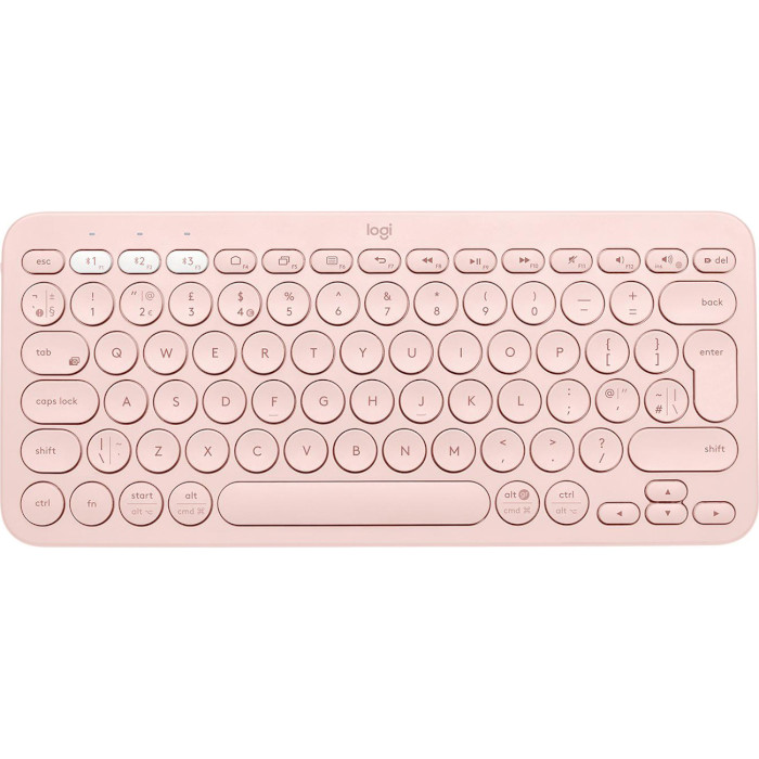 Клавіатура бездротова LOGITECH K380 Multi-Device Rose (920-009867)