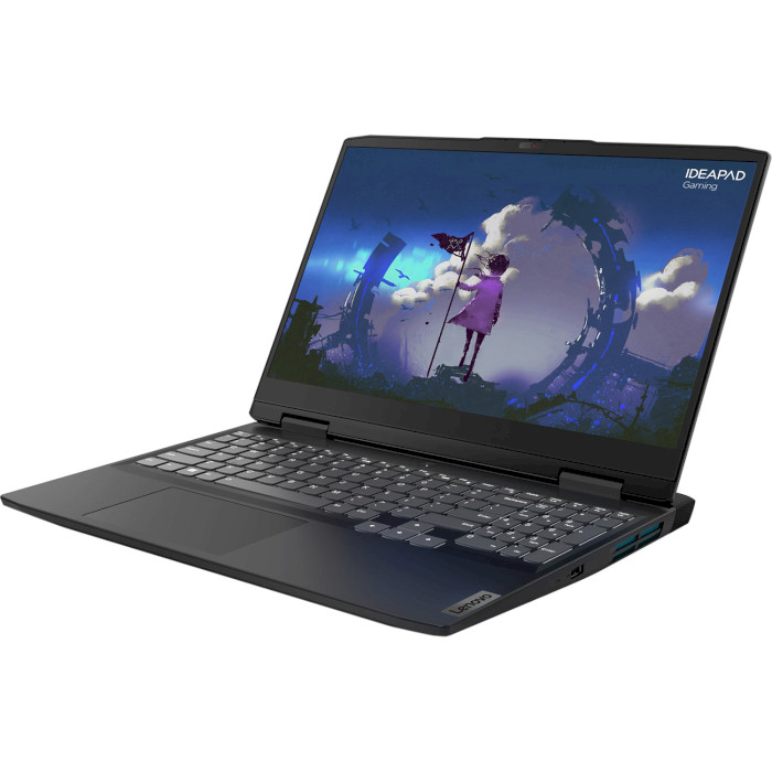 Ноутбук LENOVO IdeaPad Gaming 3 15IAH7 Onyx Gray (82S900WDRA)