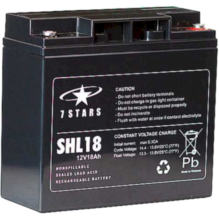 Акумуляторна батарея EVEREXCEED SHL18 (12В, 18Агод)