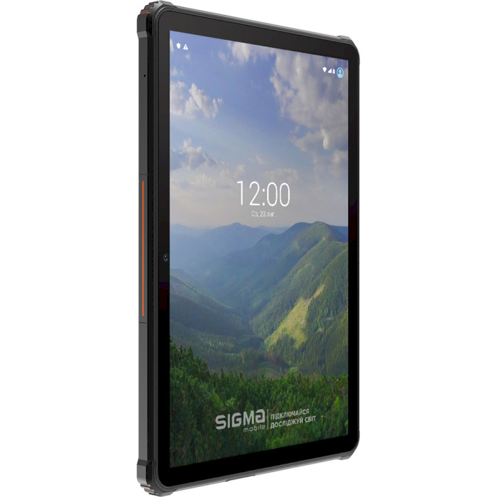 Защищённый планшет SIGMA MOBILE Tab A1025 X-treme 4/64GB Black/Orange