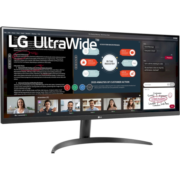Монитор LG UltraWide 34WP500-B/Уценка