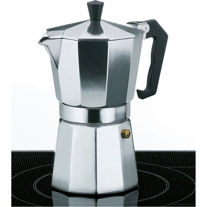 Кофеварка гейзерная KELA Italia Silver 150мл (10590)