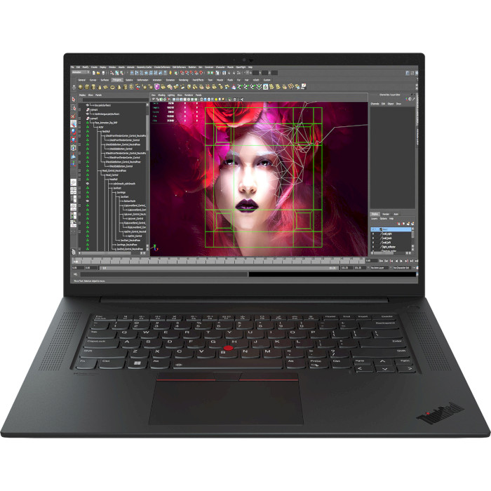 Ноутбук LENOVO ThinkPad P1 Gen 5 Touch Black (21DC0011RA)