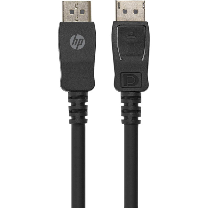 Кабель HP DisplayPort 2м Black (DHC-DP01-2M)