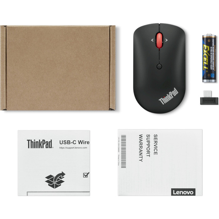Мышь LENOVO ThinkPad USB-C Wireless Compact (4Y51D20848)
