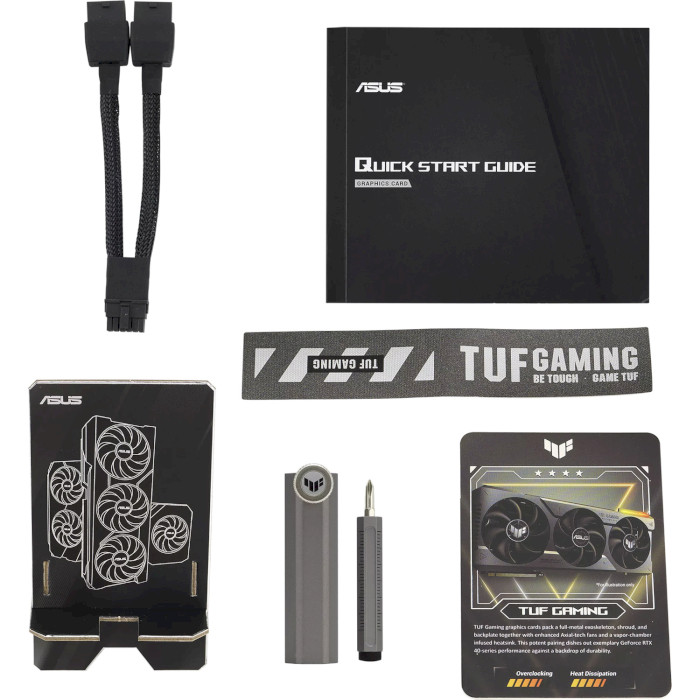 Видеокарта ASUS TUF Gaming GeForce RTX 4070 Ti 12GB GDDR6X OC Edition (90YV0IJ0-M0NA00)
