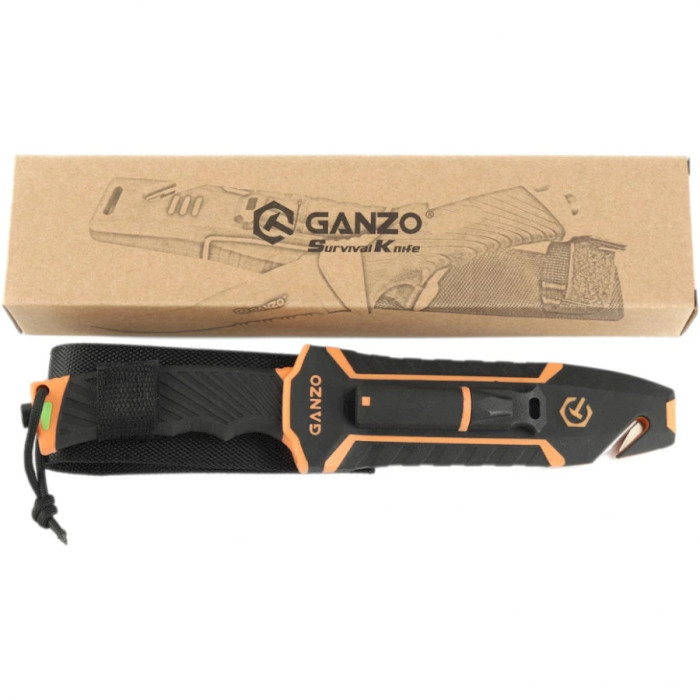 Нож GANZO G8012V2 Orange