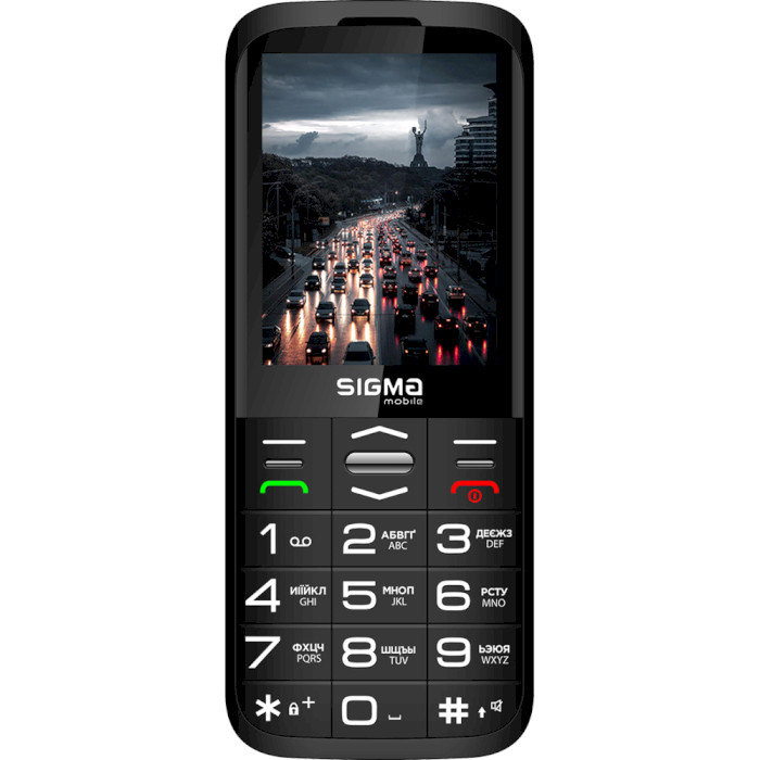 Мобільний телефон SIGMA MOBILE Comfort 50 Grace Black (4827798121818)