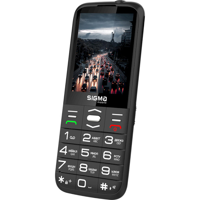 Мобільний телефон SIGMA MOBILE Comfort 50 Grace Black (4827798121818)