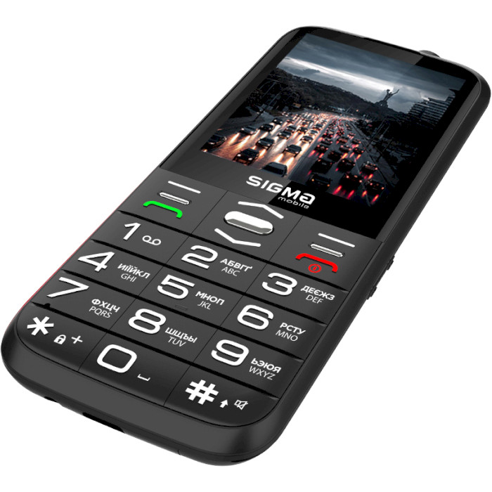 Мобільний телефон SIGMA MOBILE Comfort 50 Grace Black (4827798121818)