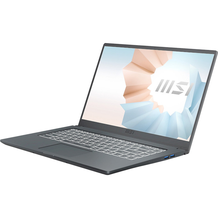 Ноутбук MSI Modern 15 A11MU Carbon Gray (A11MU-1041PL)