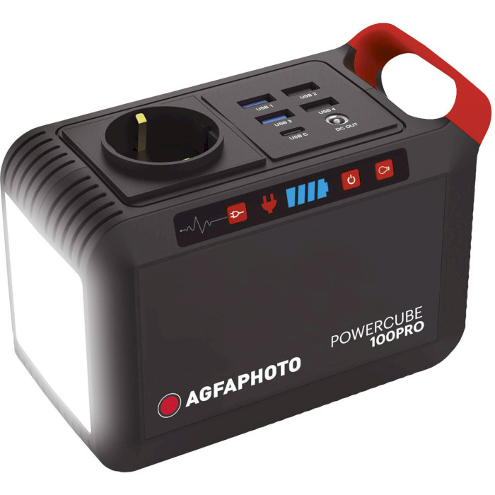 Зарядна станція AGFAPHOTO PowerCube PPS 100 Pro (717-854700)