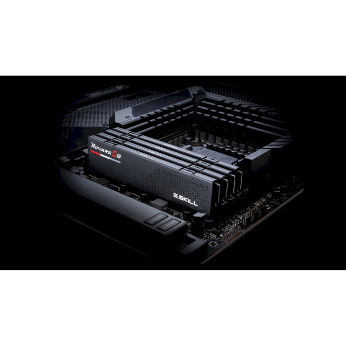 Модуль пам'яті G.SKILL Ripjaws S5 Matte Black DDR5 6400MHz 32GB Kit 2x16GB (F5-6400J3239G16GX2-RS5K)
