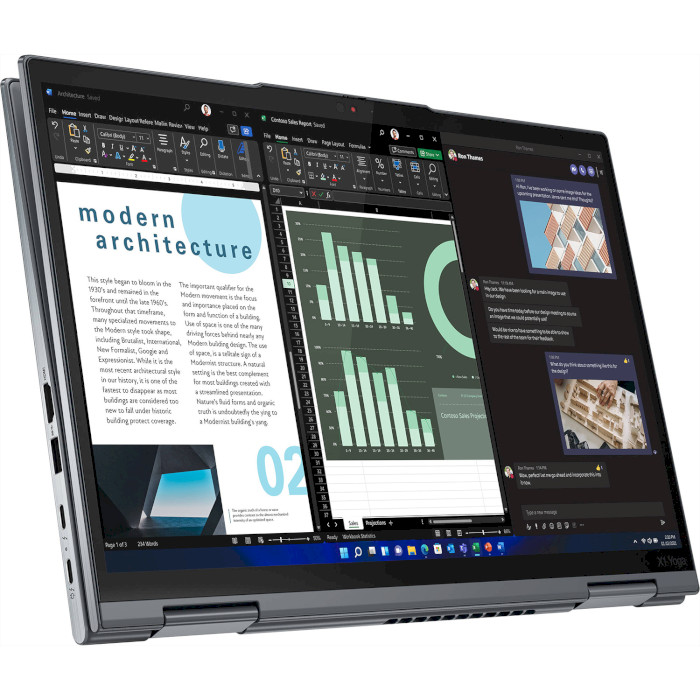 Ноутбук LENOVO ThinkPad X1 Yoga Gen 7 Storm Gray (21CD0011RA)