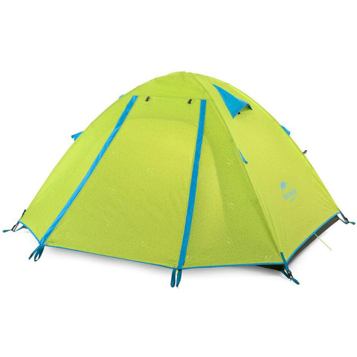 Палатка 3-местная NATUREHIKE P-Series Green (NH18Z033-P-GR)