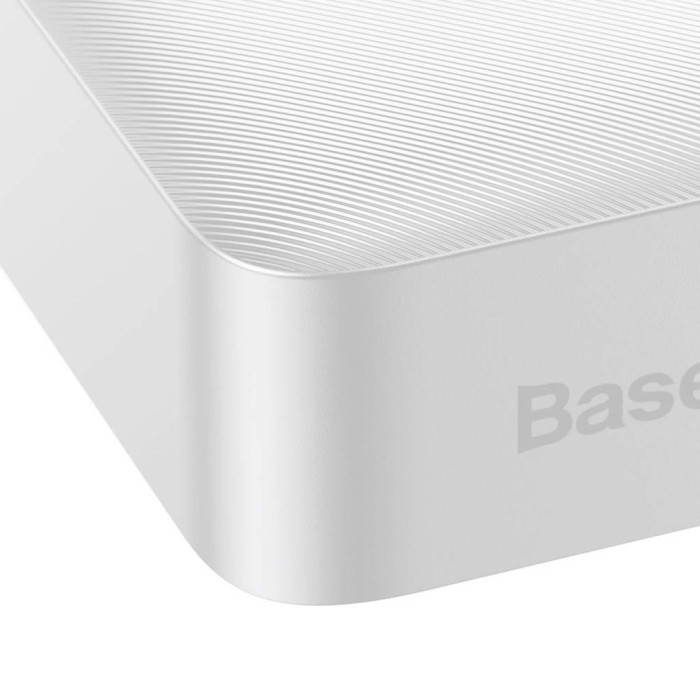 Повербанк BASEUS Bipow Digital Display Power Bank 15W Overseas Edition 20000mAh White (PPBD050102)
